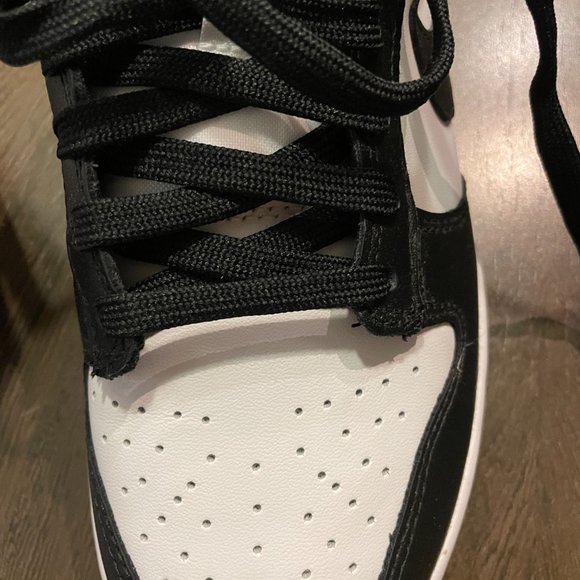 EUR 29 NIKE DUNK LOW RETRO BLACK/WHITE Without shoebox - Picture 8 of 10